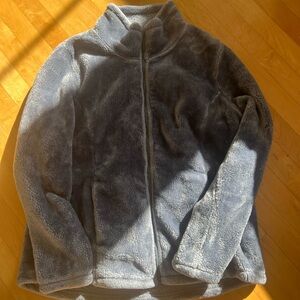 32 Heat Fleece Jacket - Gray - Size XL zip up worm
